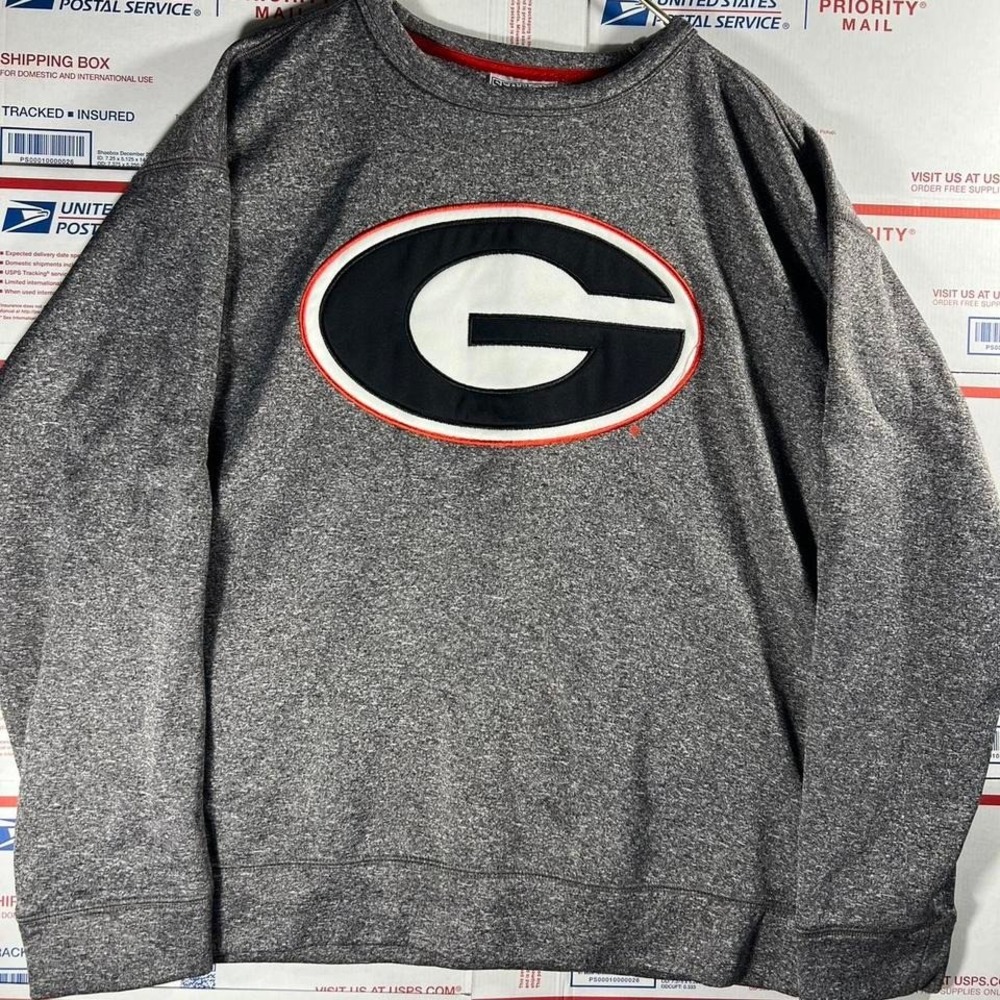 Majestic Georgia‎ Bulldog crewneck sweatshirt Starter Champion